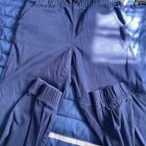 Navy Blue Jogger Pants